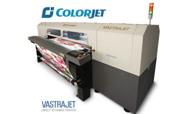 ColorJet to show its best-selling digital textile printer Vastrajet at ITMACH 2017