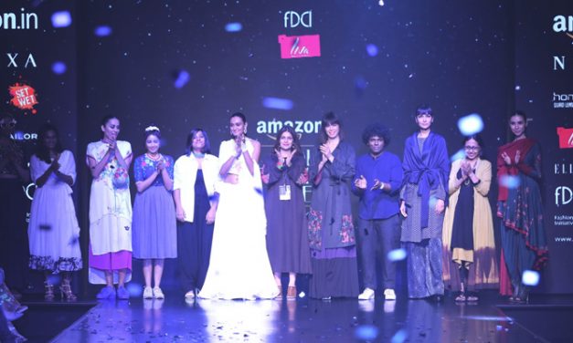Liva salutes designer fraternity at Amazon India Fashion Week