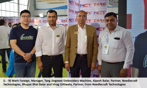 Needlecraft Technologies takes dealership of Tang Embroidery Machines