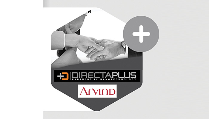 Directa Plus and Arvind sign exclusive collaboration agreement