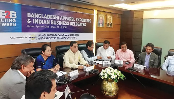 Dhaka and New Delhi discuss textile sector collaboration