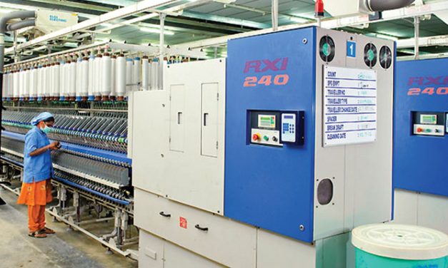 Production of fabrics cut to half over yarn prices