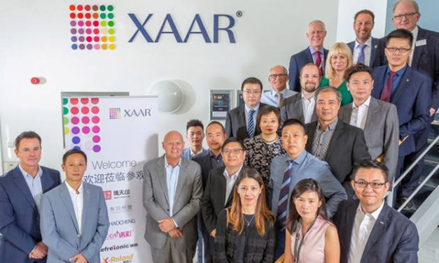OEM visit strengthens commitment to XAAR 1201 printhead in China