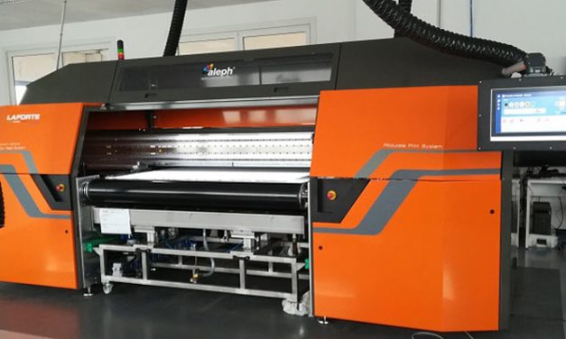 Aleph presents newly updated LaForte printers at SGIA