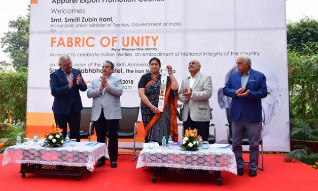 Fabric of Unity commemorates the Indian textiles industry