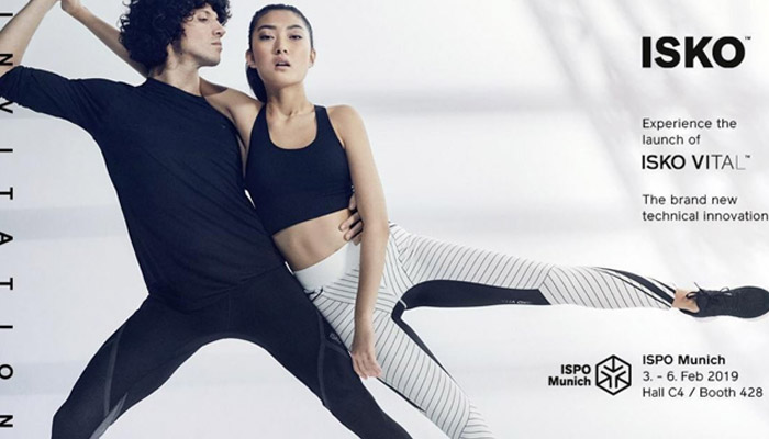 Isko unveils Isko Vital fabrics at ISPO Munich