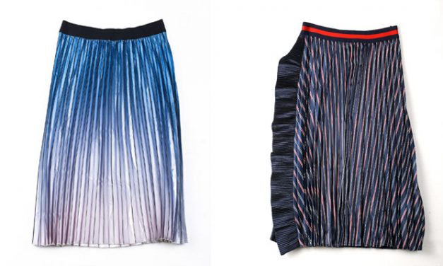 This season, Splash presents metallic skirts