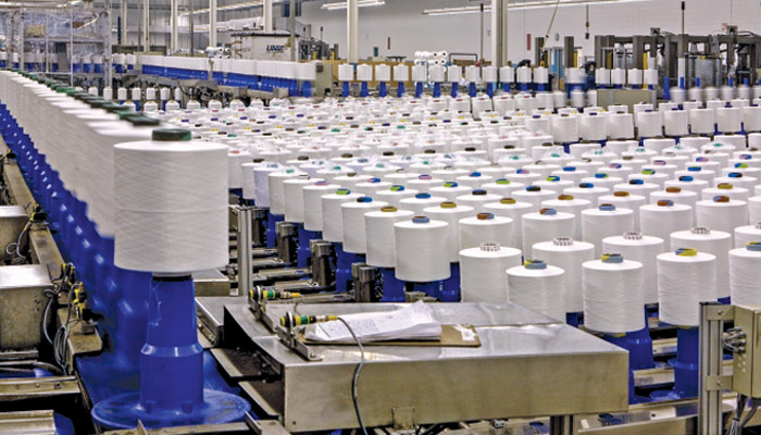Tracing capital intensity in the textile industry