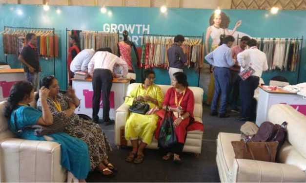 LIVA presents sarees at Kolkata Fabric Expo