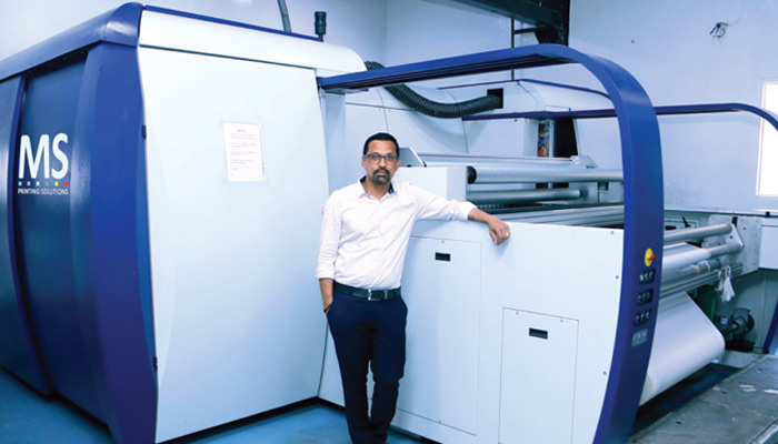 Ganga Fashions’ journey from  conventional to digital printing