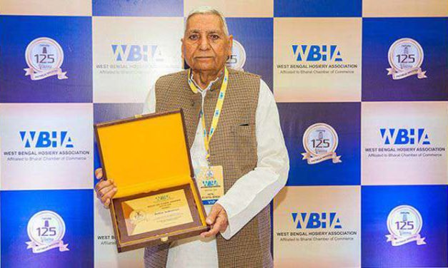 Dindayal Gupta of Dollar conferred with WBHA Hall of Fame Award
