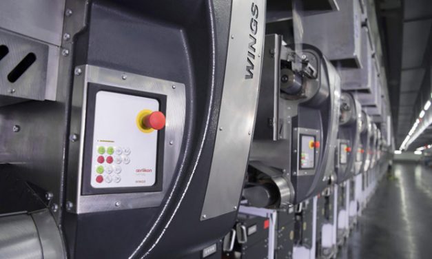 Oerlikon spinning system used in Polygenta’s yarn manufacturing