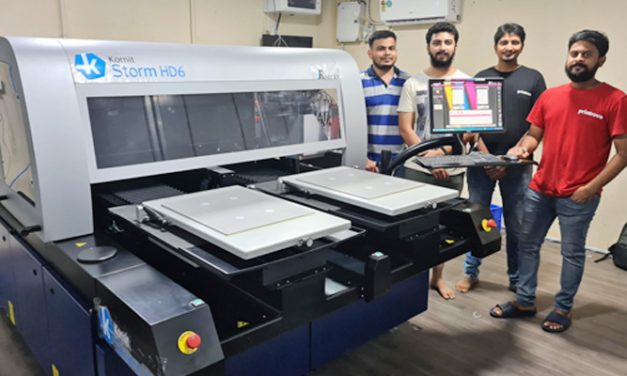 Arrow Digital Installs the latest industrial Direct to garment (DTG) Kornit Storm printer