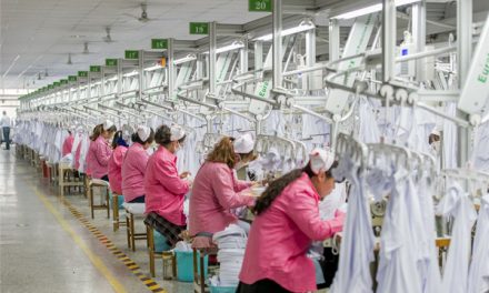 China’s textile & garment exports increased by 9.6 percent in 2020