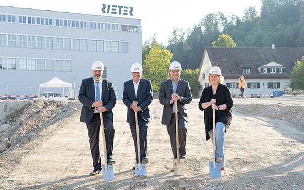Foundation Stone laid for new Reiter Campus in Winterthur