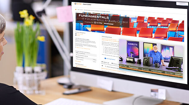 X-Rite and Pantone‘s Colour Theory and Quality Control Trainings now available online