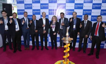 Techtextil 2021 opens its doors after 2 years, inaugurated by Textiles Committee Secretary Shri Ajit Chavan in Mumbai