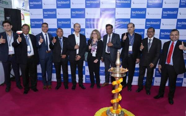Techtextil 2021 opens its doors after 2 years, inaugurated by Textiles Committee Secretary Shri Ajit Chavan in Mumbai
