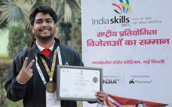 AMHSSC’s trained youth showcased their exemplary talent in the India Skills Competition
