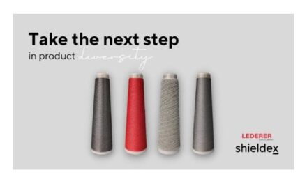 Lederer and Shieldex have teamed up to create a new wrap yarn technology
