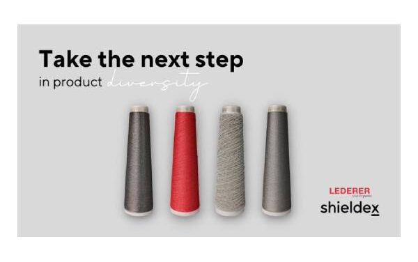Lederer and Shieldex have teamed up to create a new wrap yarn technology