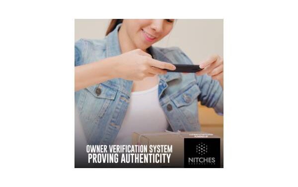 Nitches launches Owner Verification System to prevent counterfeiting of clothing