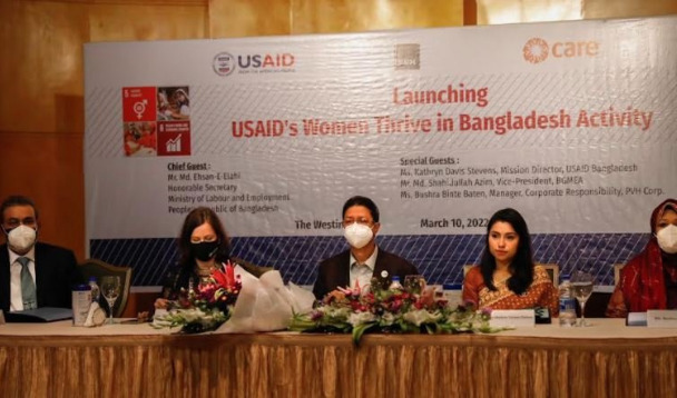 USAID has launched a $5 mn programme to empower women in Bangladesh’s RMG units