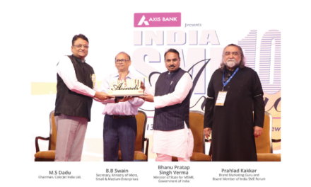 Colorjet textiles awarded top SME of India 2022