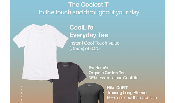 The ‘world’s most cooling T-shirt’ is unveiled by LifeLabs