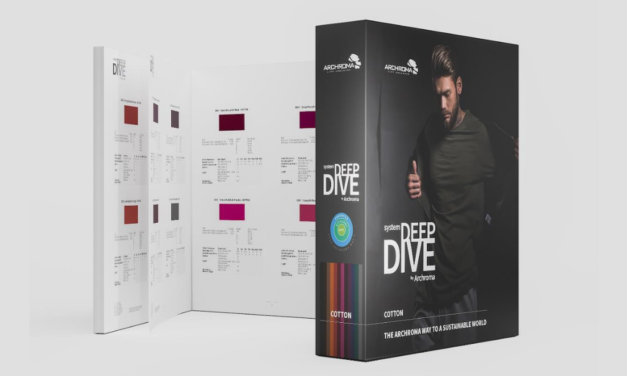 Archroma has released a ready-to-use swatch book for its deep dive sustainable dyeing method