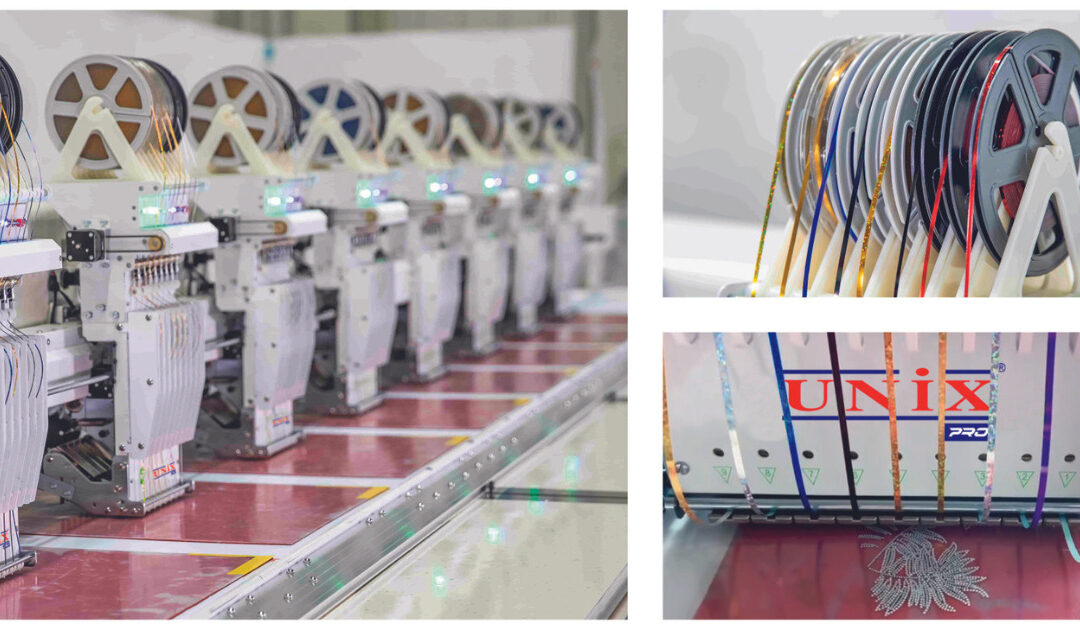 New Sehifli Embroidery and Hot Fix Spangle Machine from Unix Stitchmachines