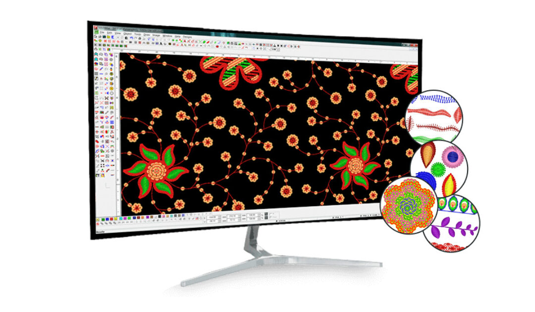 StitchMax’s advanced Embroidery Digitising Software