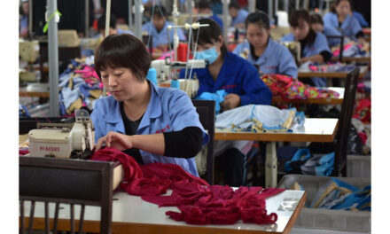 Chinese exports of textile-garment rise in the first five months of 2022