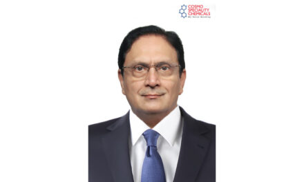 Cosmo Speciality Chemicals appoints Sunil Vaidya Sales Head