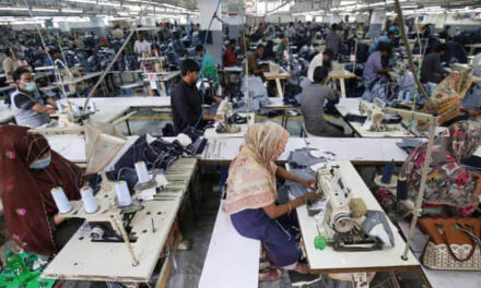 Pakistan’s textile and apparel exports grew 4.18 percent in July-August 2022