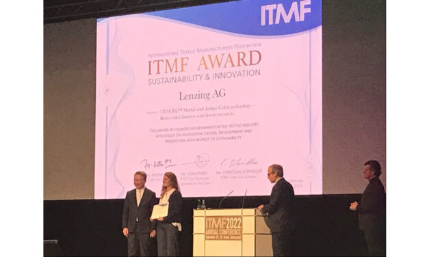 TENCEL™ Modal fiber with Indigo Color technology won 2022 ITMF Award