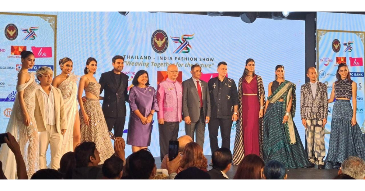 Thai Embassy organised fashion show powered by LIVA