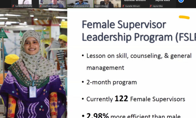 The ITC webinar discusses ‘Good Practices in the Global Apparel Industry’