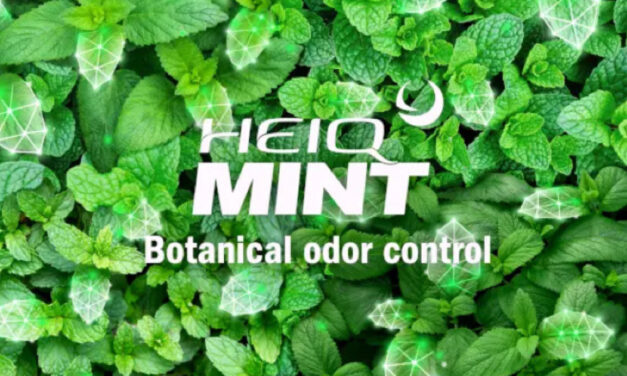 HeiQ co-creates new mint-based odour control technology