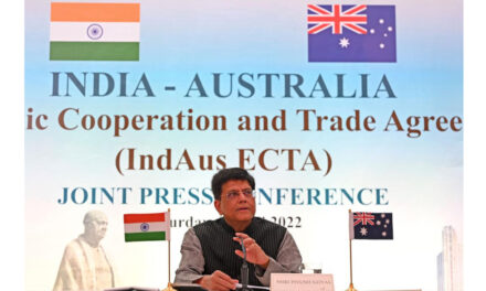 India-Australia ECTA to open new vistas of opportunities for exports of goods & services