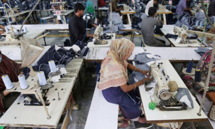 Pakistan’s textile and apparel exports declined by 1.34 percent in July-October 2022
