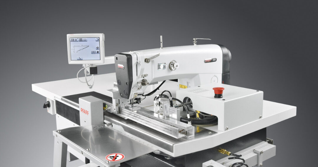 Perfect darts and waistband pleats with PFAFF´s new CNC sewing unit