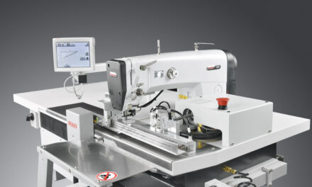 Perfect darts and waistband pleats with PFAFF´s new CNC sewing unit