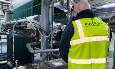Pincroft takes a step forward in sustainable textile finishing