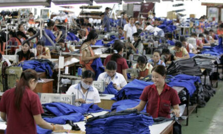 Lao Garment Association calls for reducing tax on raw material imports