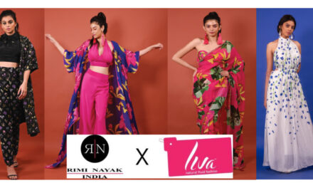 Rimi Nayak collaborates with Liva to create an exclusive collection ‘BOTANICS’