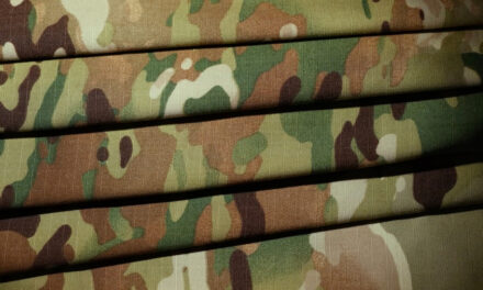 Stretch military ripstop fabric for protection and comfort in the field