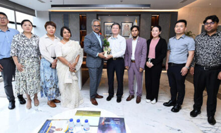 Chinese business team meets BGMEA President to discuss mutual trade benefits