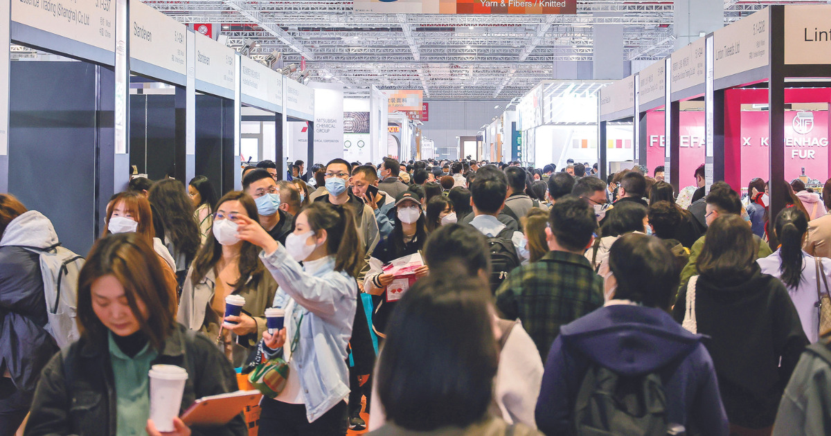 Global textile value chain pulled together at Intertextile Shanghai Apparel Fabrics show