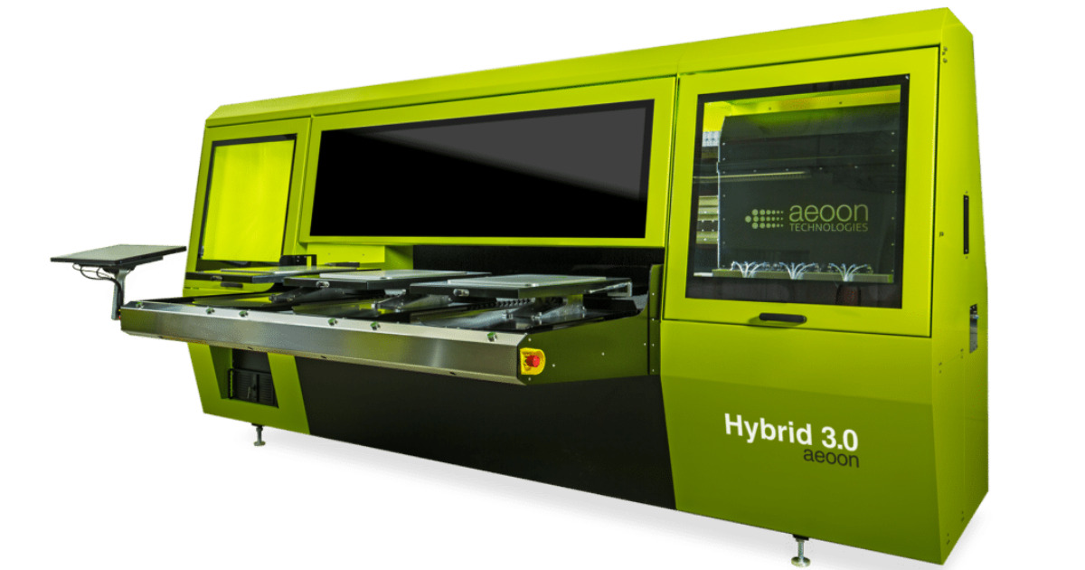 Aeoon Technologies showcase done step process revolutionary printer